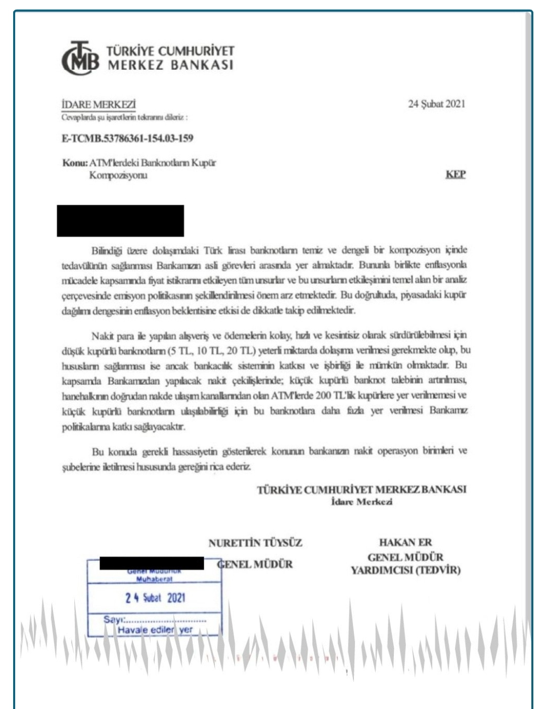 ATMlere 200 TL koymak yasak mı?