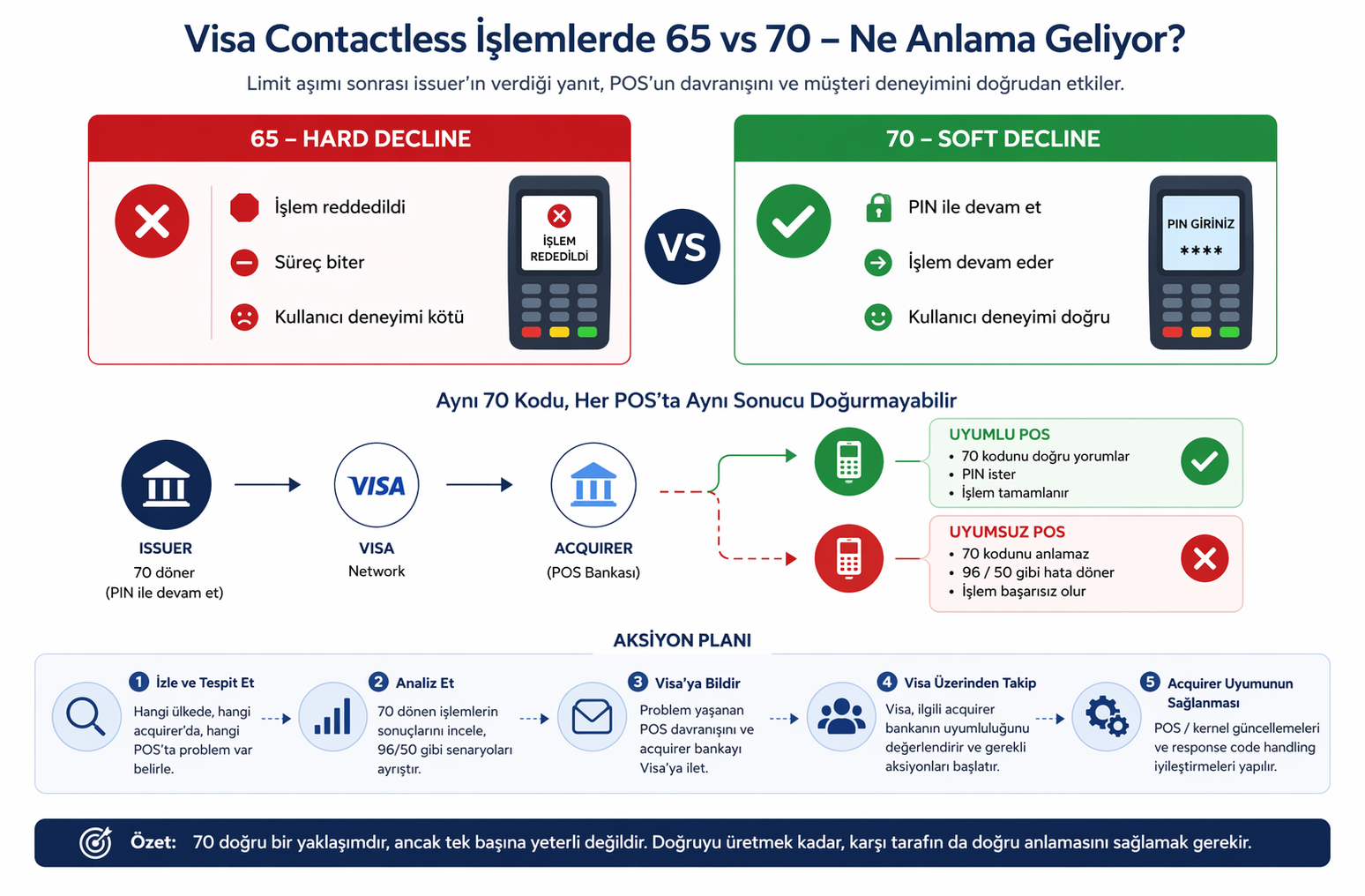 Visa Yurtdışı Contactless İşlemler – 70 Kodundan Sonrası (Bölüm 2)