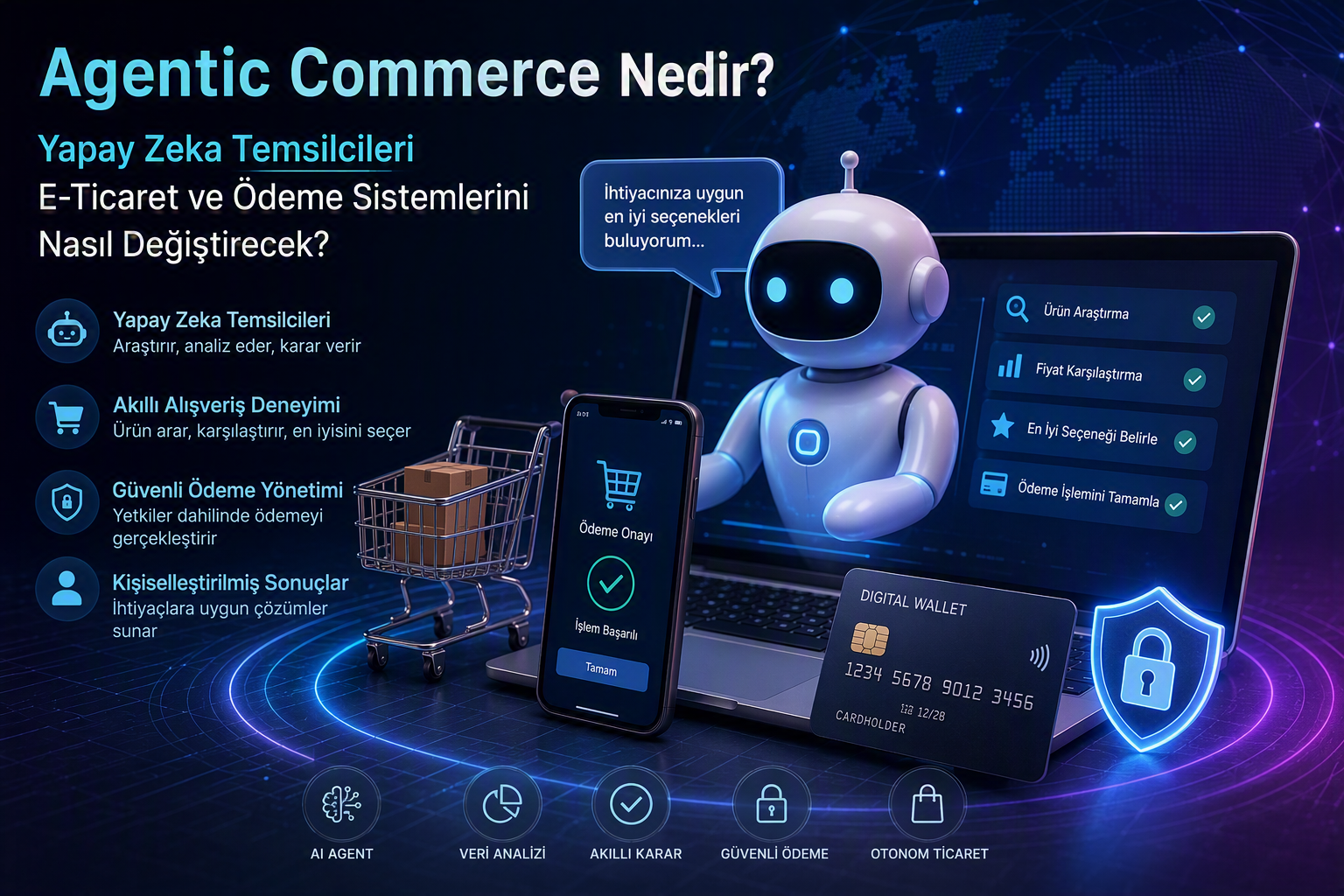 Agentic Commerce Nedir? Yapay Zeka Temsilcileri E-Ticaret ve Ödeme Sistemlerini Nasıl Değiştirecek?